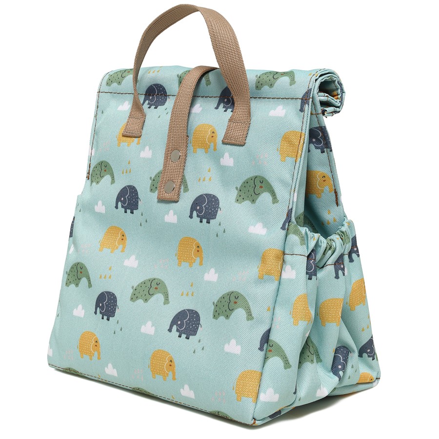 Elephants with Beige Strap