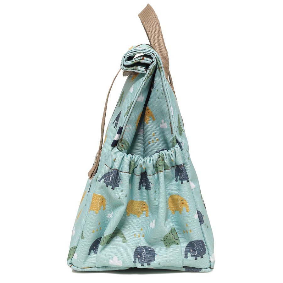 Elephants with Beige Strap