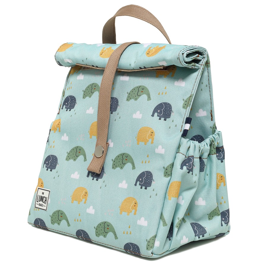 Elephants with Beige Strap