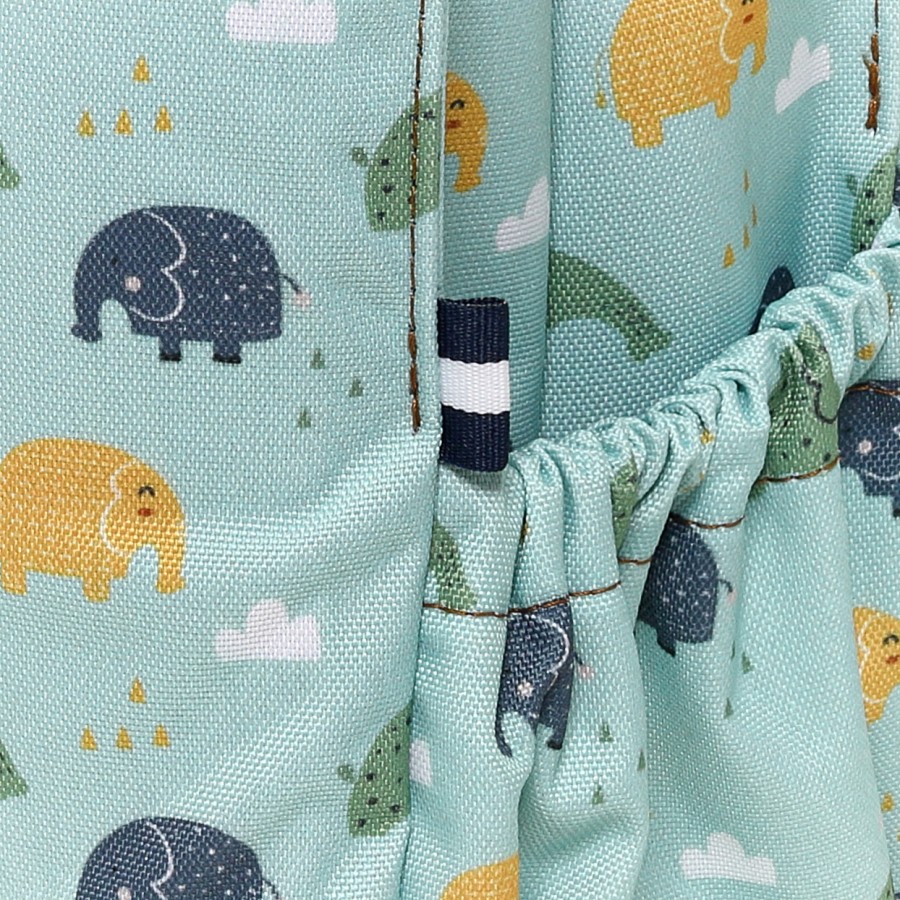 Elephants with Beige Strap