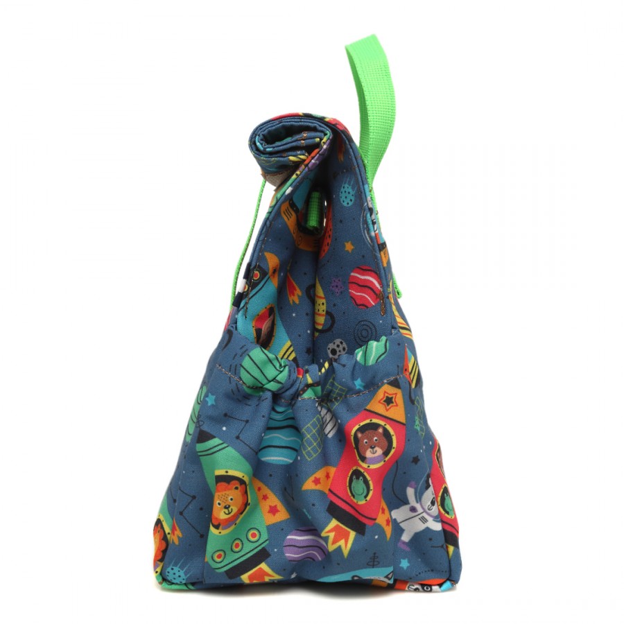 Space with Lime Straps