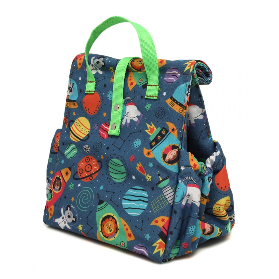 Space with Lime Straps