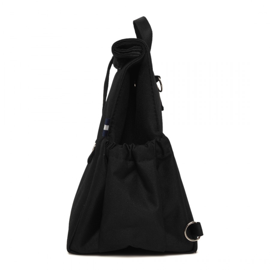 Black Backpack with Black Straps
