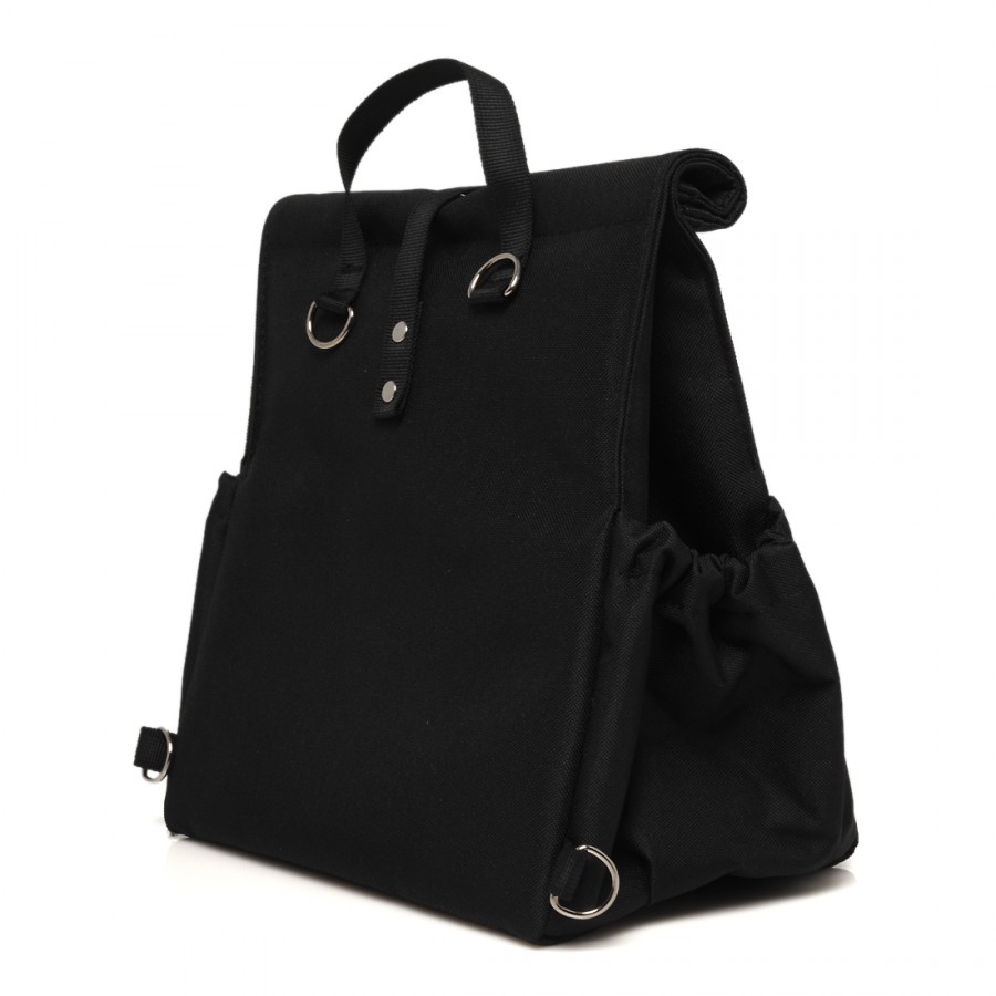Black Backpack with Black Straps