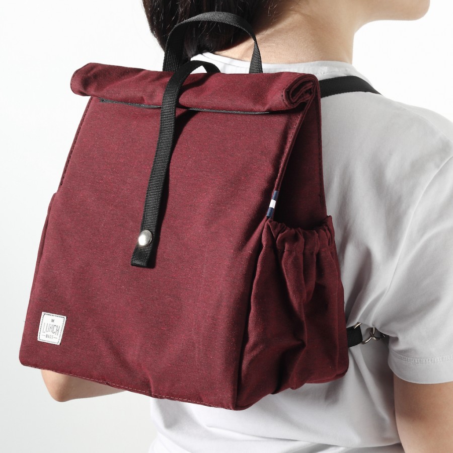 Cabernet Backpack with Black Straps