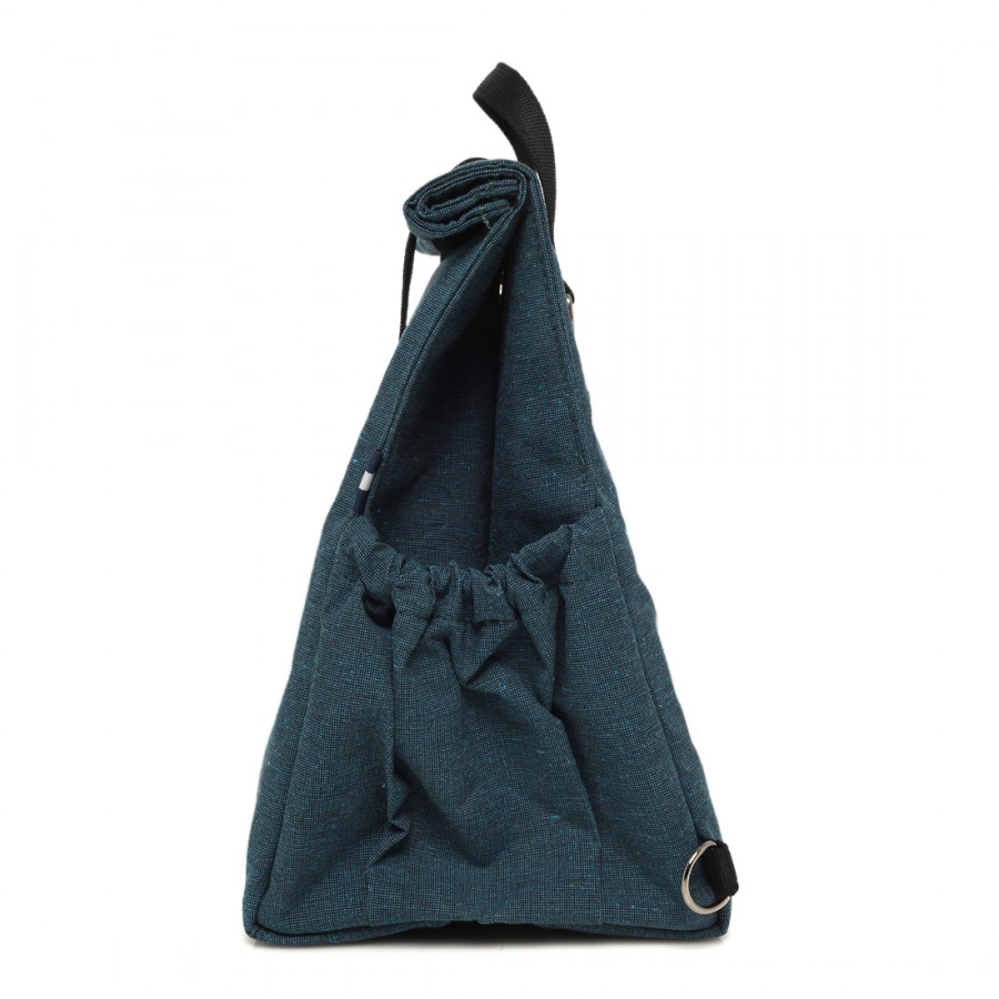 Deepteal Backpack with Black Straps