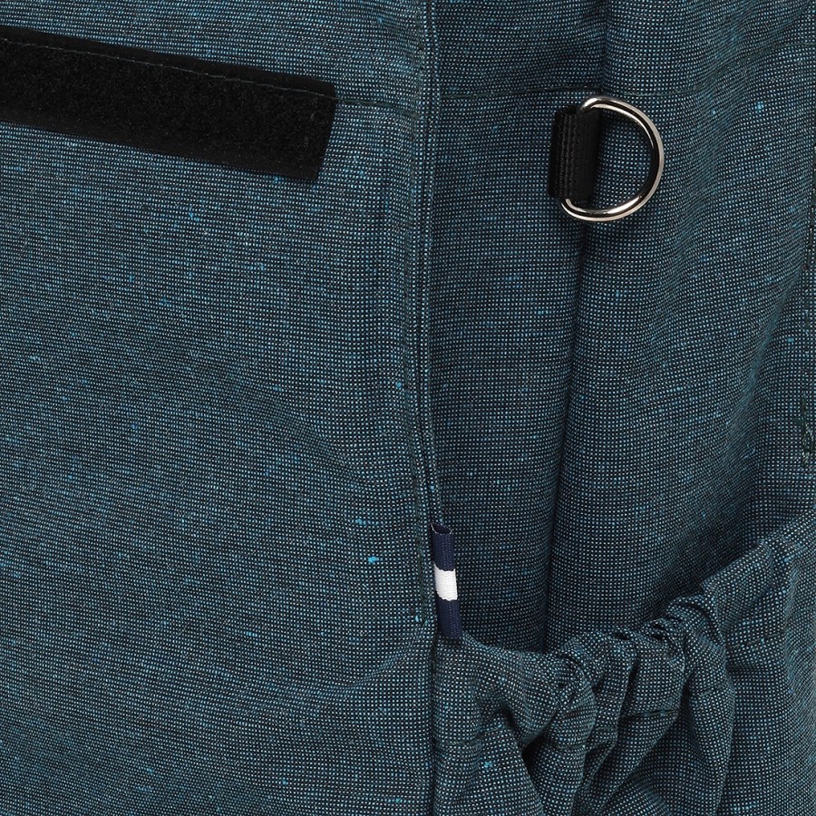 Deepteal Backpack with Black Straps
