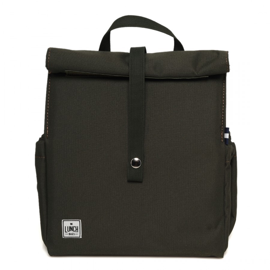 Olive Backpack with Khaki Straps