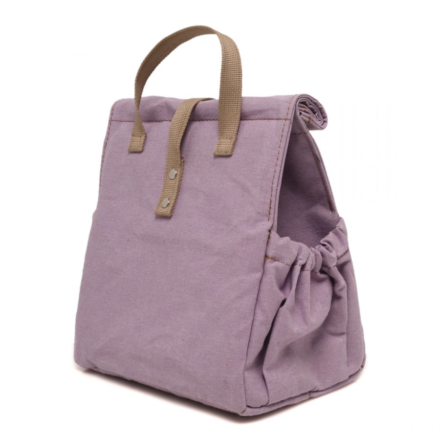 Lilac with Beige Straps