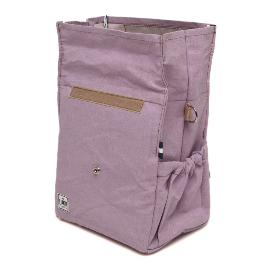 Lilac with Beige Straps
