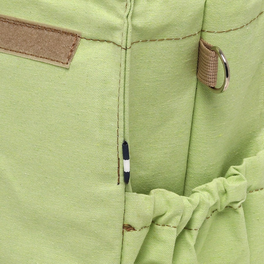 Lime with Beige Straps