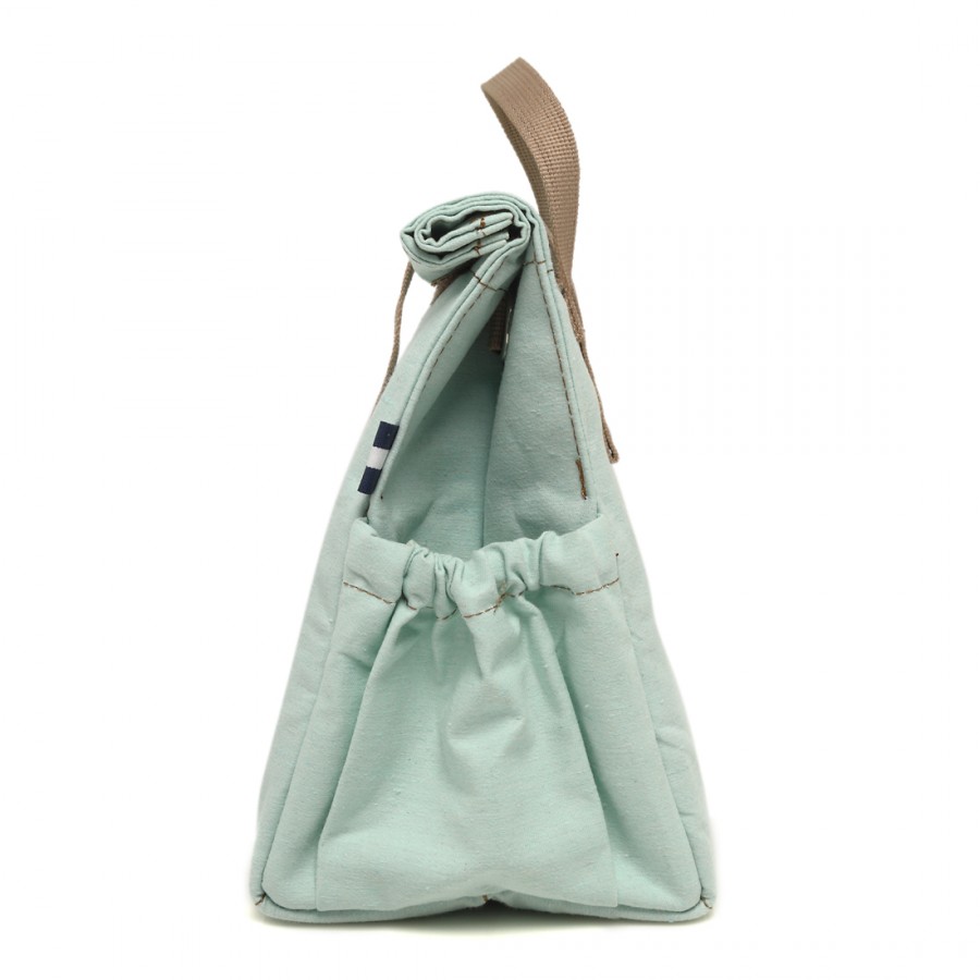 Menta with Beige Straps