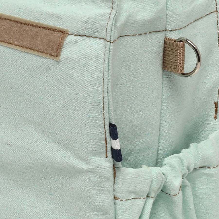 Menta with Beige Straps
