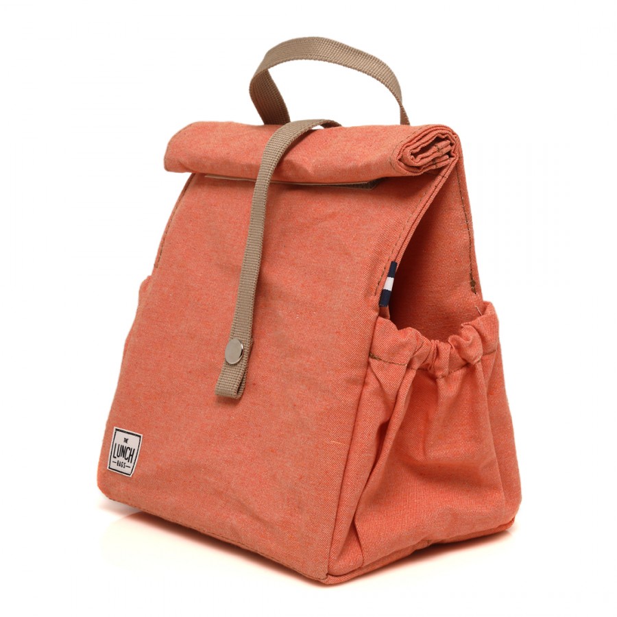 Orange with Beige Straps