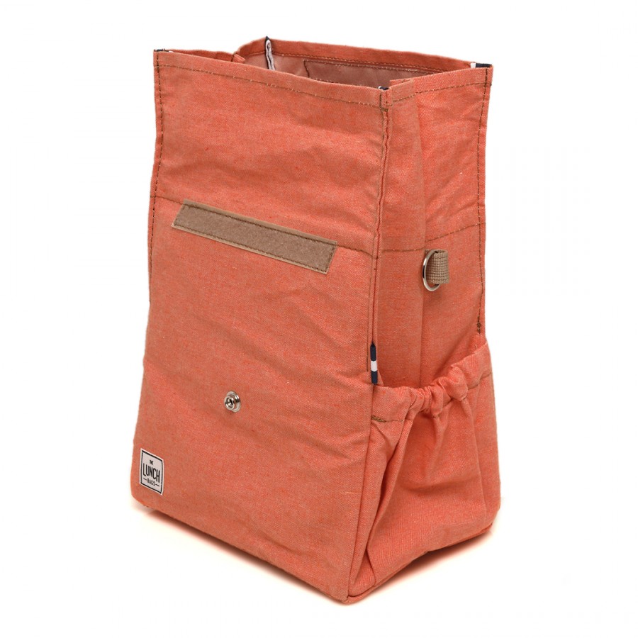 Orange with Beige Straps
