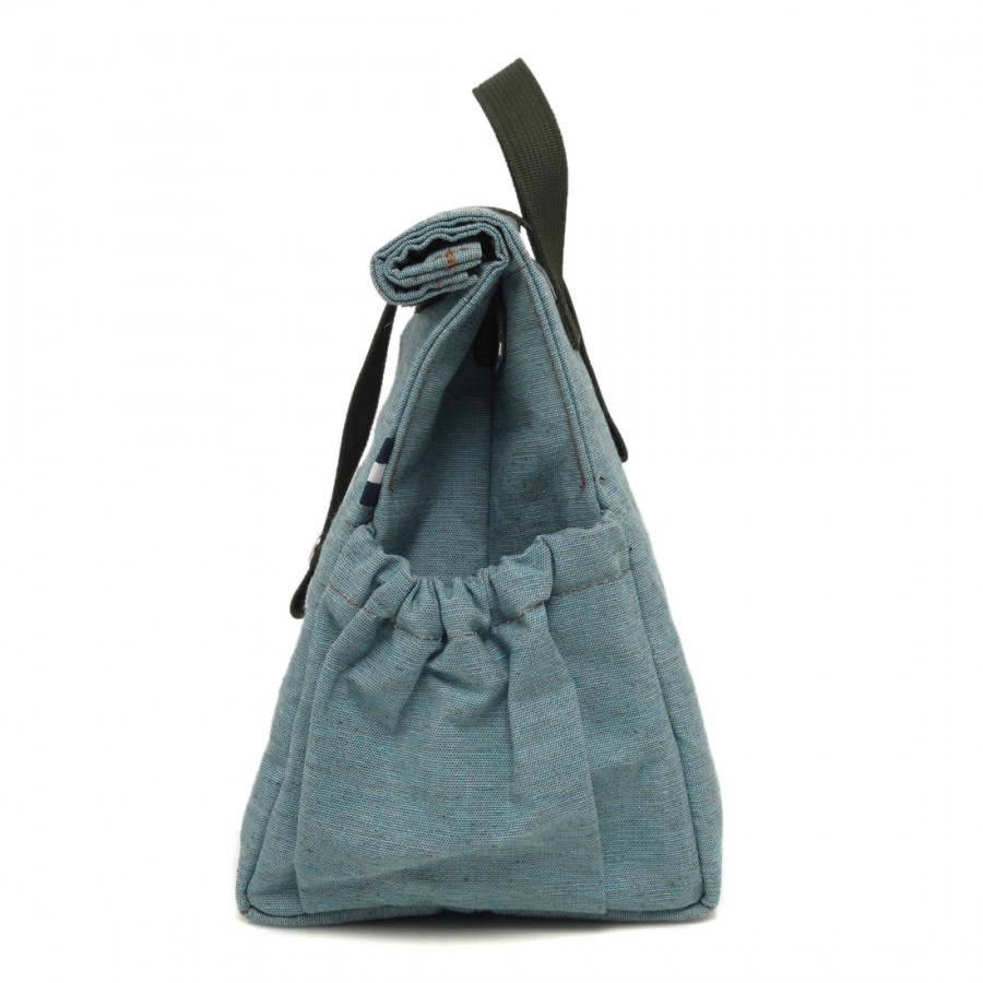 Teal with Chaki Straps