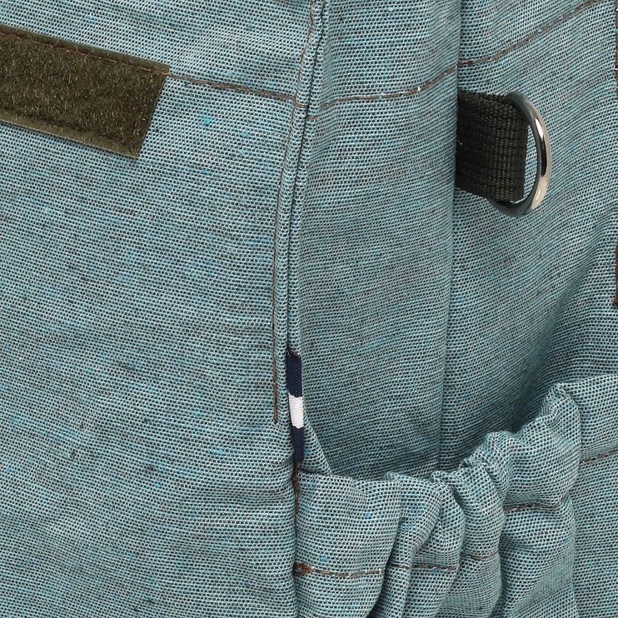 Teal with Chaki Straps
