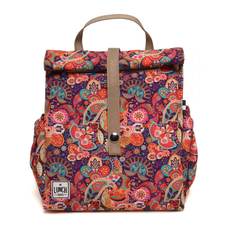 Paisley with Beige Straps