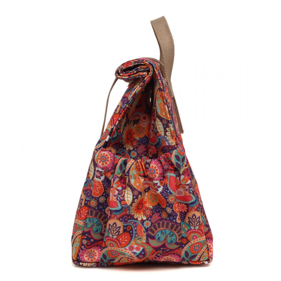 Paisley with Beige Straps