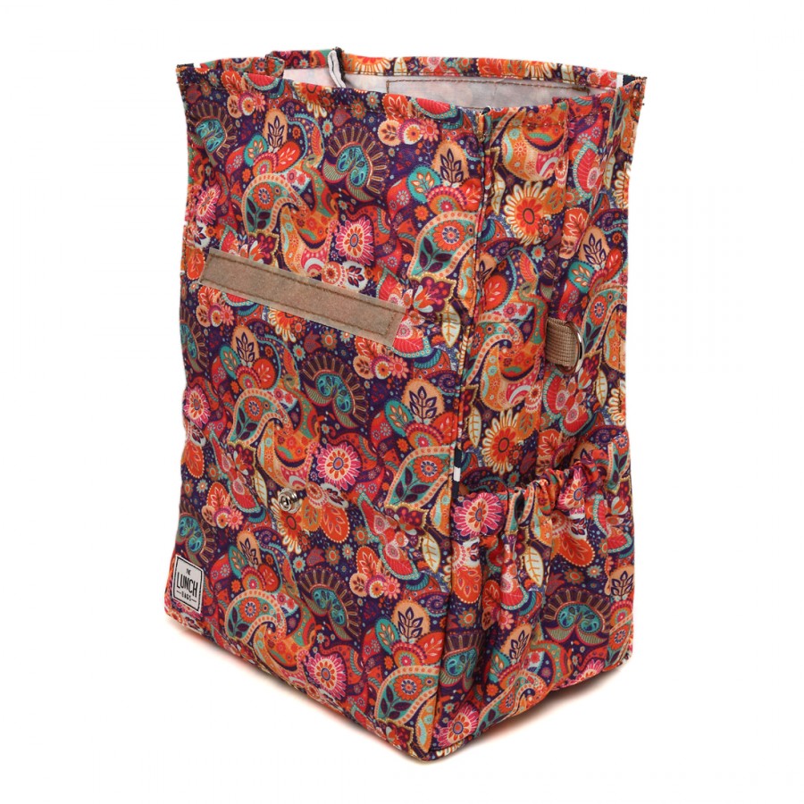Paisley with Beige Straps