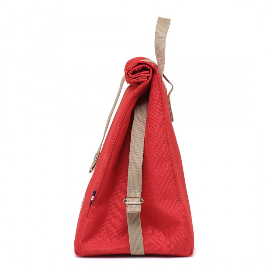 Red Plus with Beige Strap