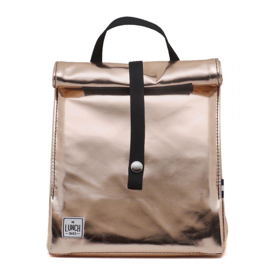 Pink Gold with Black Strap