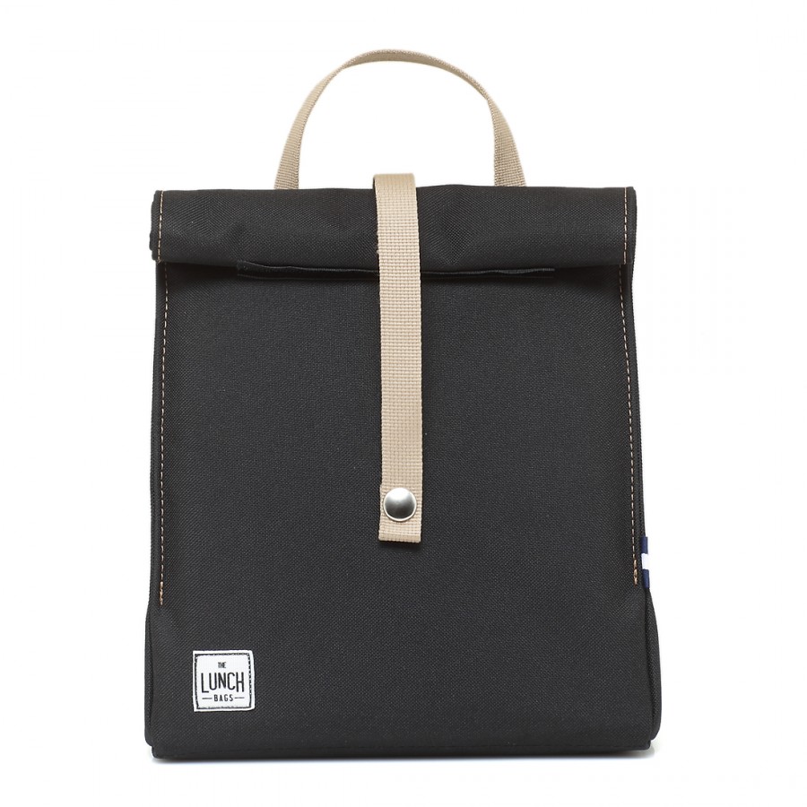 Black with Beige Strap