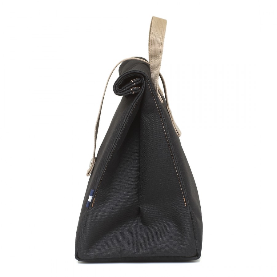 Black with Beige Strap