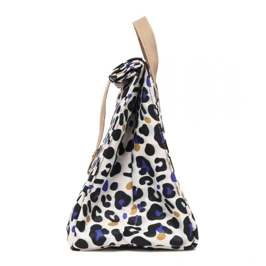 Leopard with Beige Strap