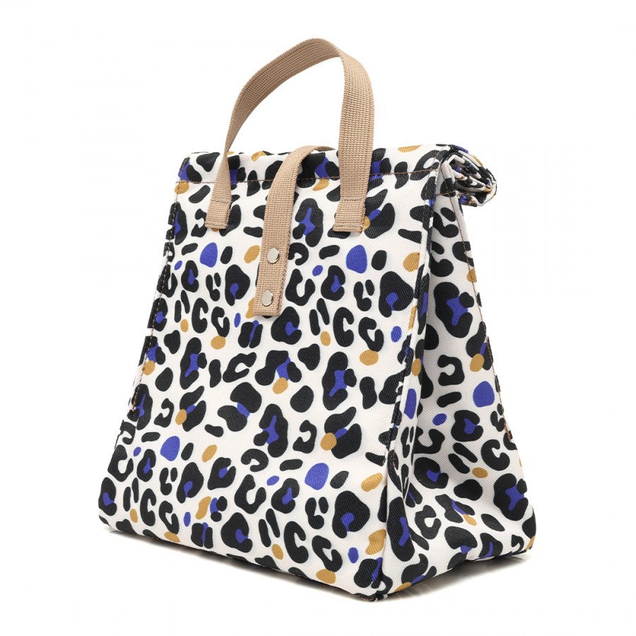Leopard with Beige Strap