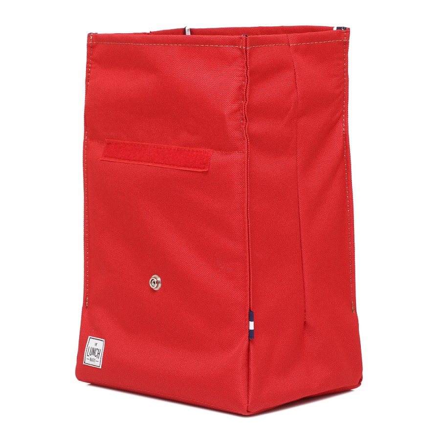 Red with Beige Strap